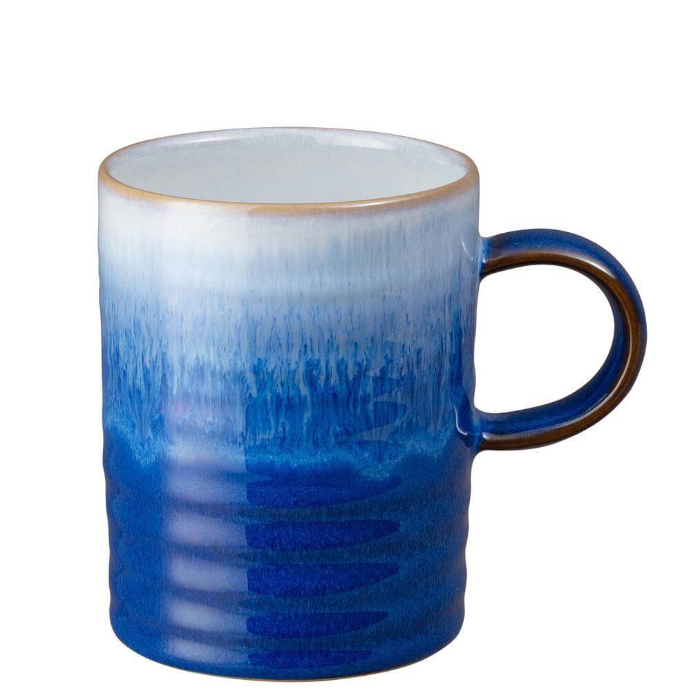 Denby Blue Haze Ridged Mug